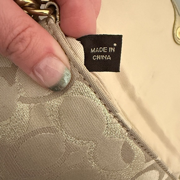 COACH Signature Large Flap Wristlet - Picture 10 of 13